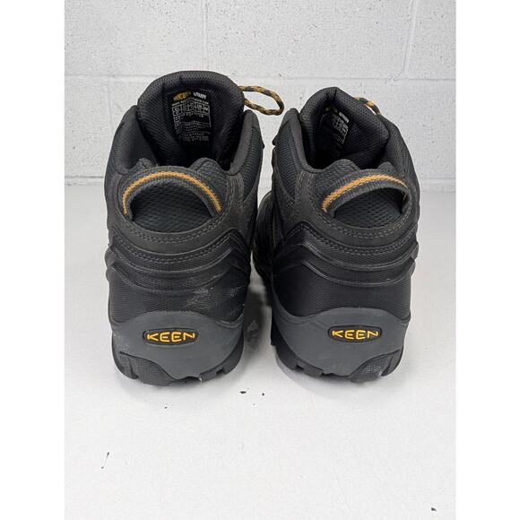 Keen Men\'s 13D Utility Lansing Waterproof Steel Toe Mid Boots - Black/Charcoal main image 5
